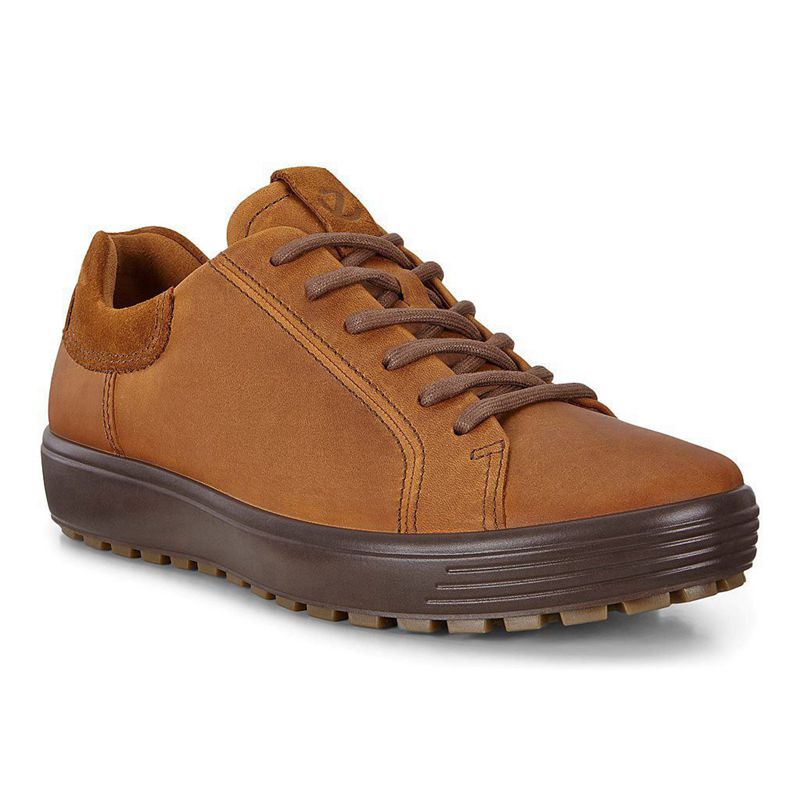 Men Casual Ecco Soft 7 Tred M - Sneakers Brown - India WGFLTK084